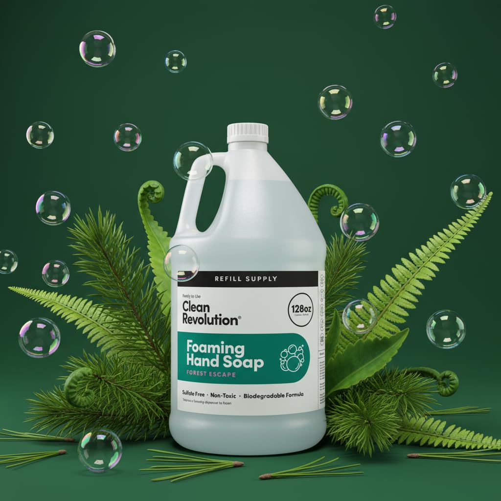 Clean Revolution ingredient panel showing sulfate-free formula and transparency