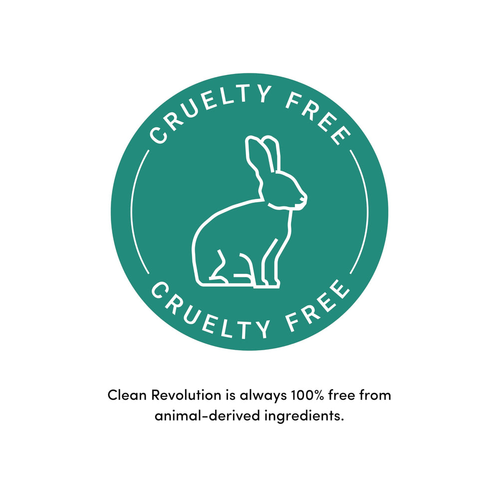 Clean Revolution used at a kitchen sink highlighting fast rinsing benefit