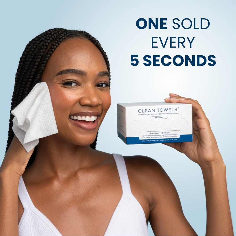 Clean Skin Club tucked inside a toiletry bag for easy travel readiness