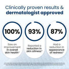 Clean Skin Club towel in hand demonstrating XL size and spill pickup