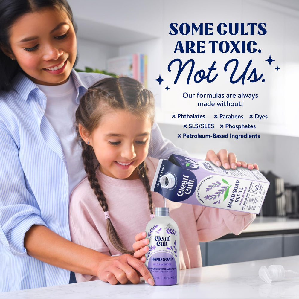 Cleancult paper-based wrap packaging emphasizing reduced plastic use