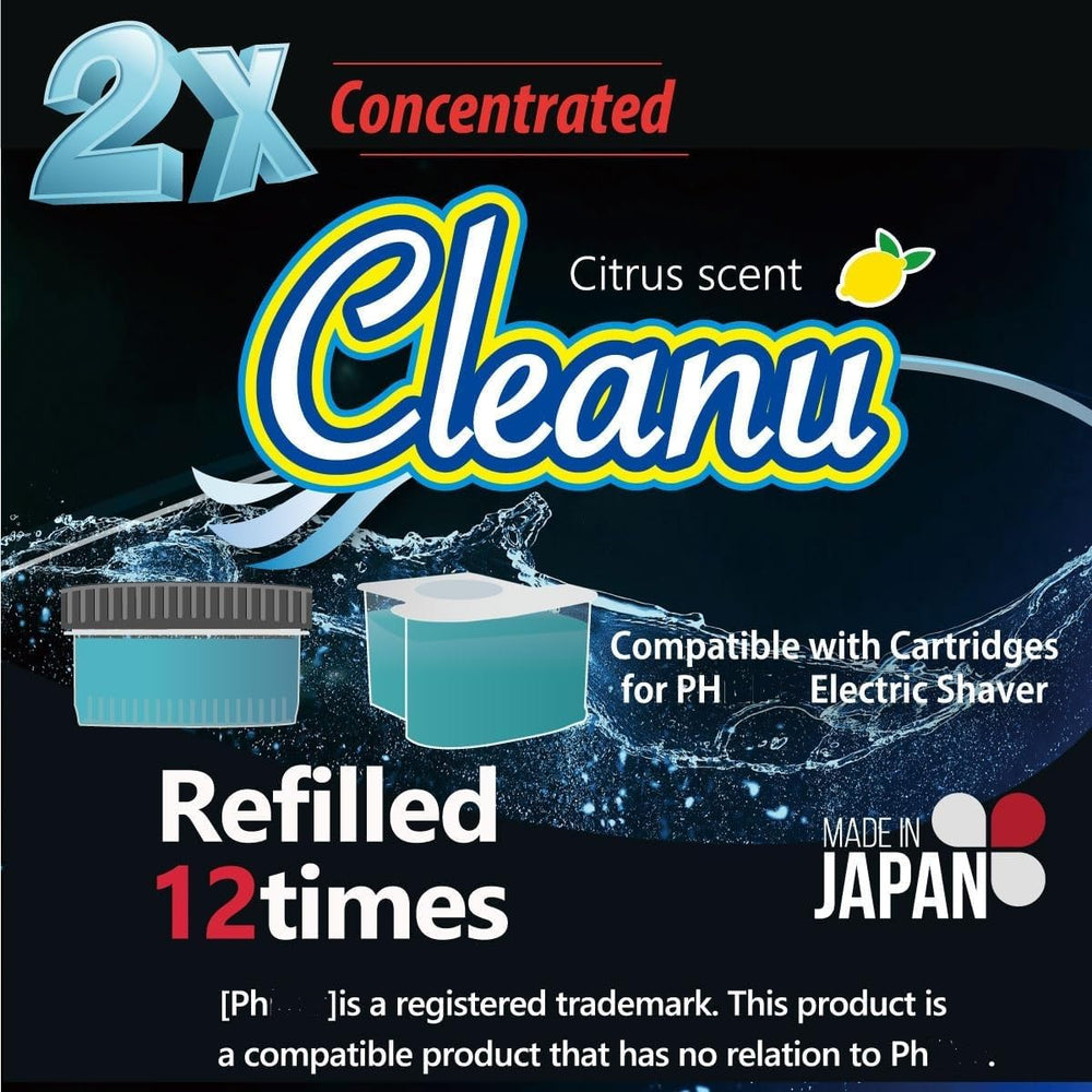 Close-up of Cleanu solution clarity and texture highlighting gentle, alcohol-free formula