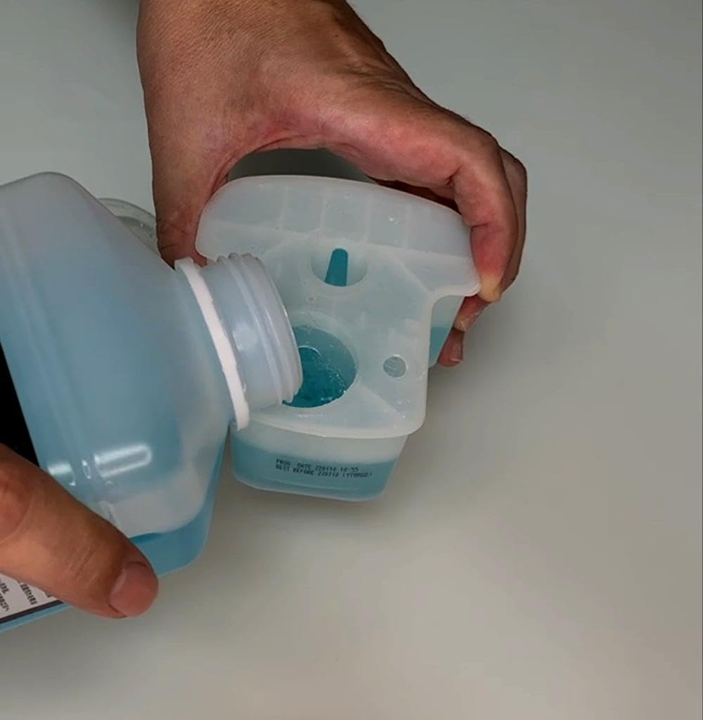 Visual chart comparing refill costs to single-use pods showing Cleanu savings advantage