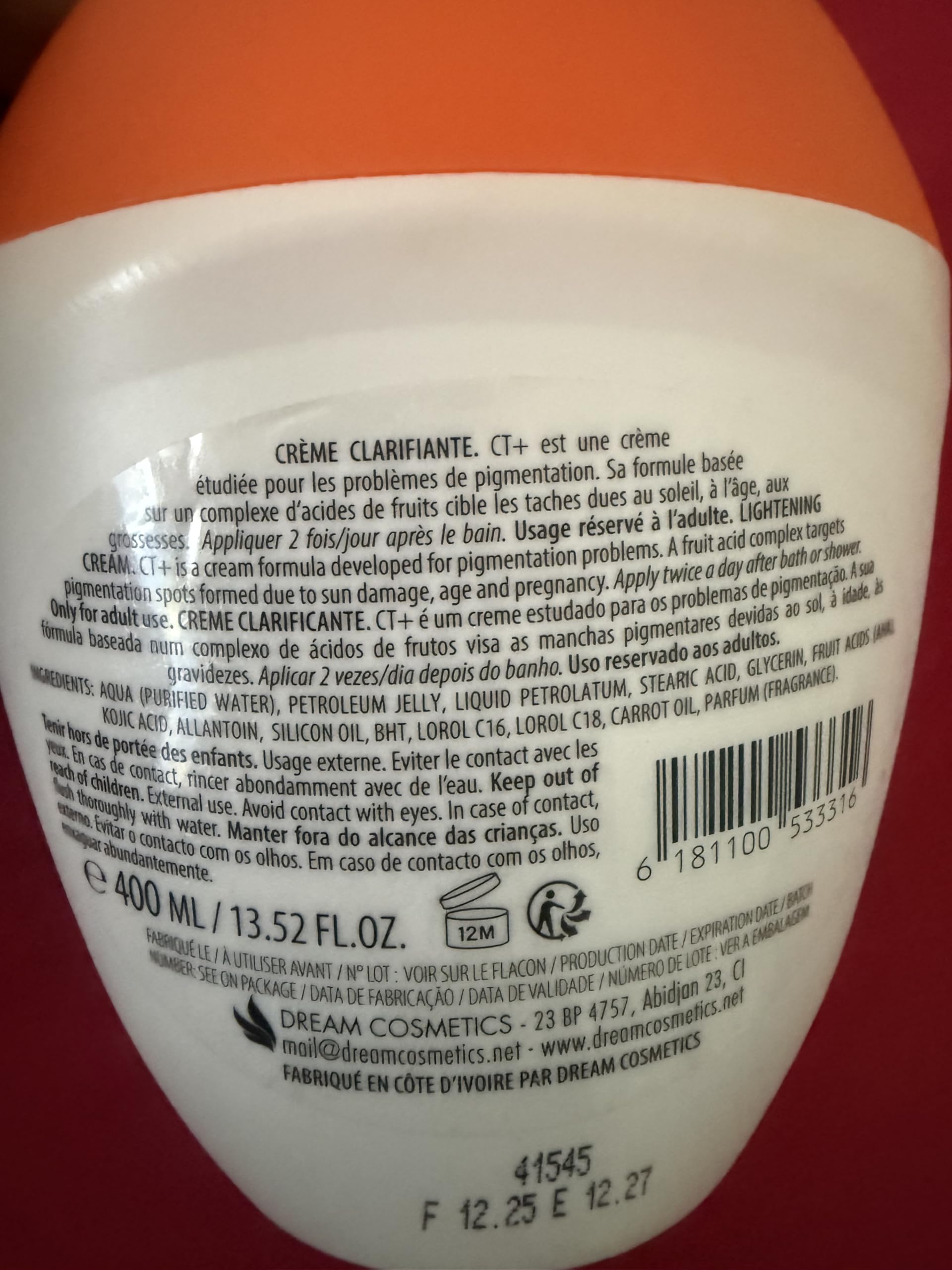 Generic Clear-Therapy Cream in bathroom setting showing everyday routine benefit