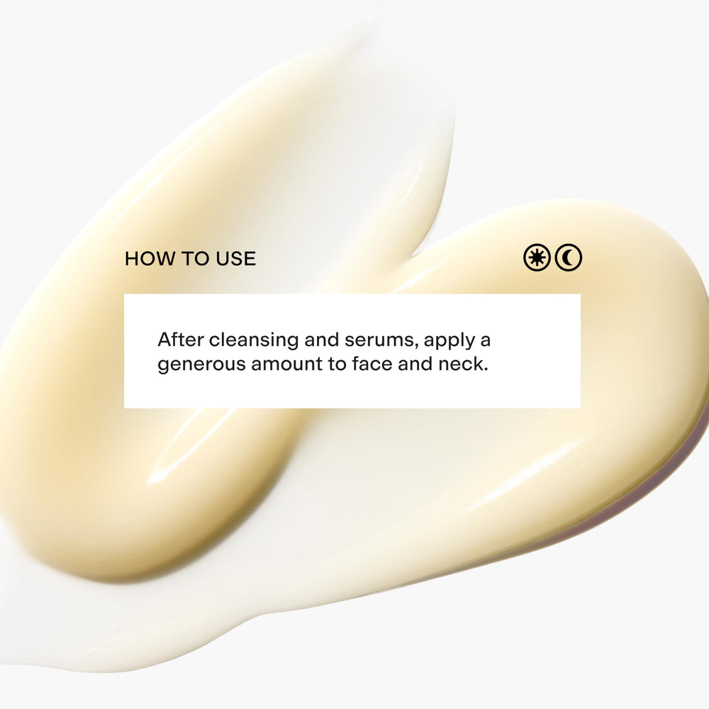 CLEARSTEM night routine scene showing moisturizer before sleep restorative benefit