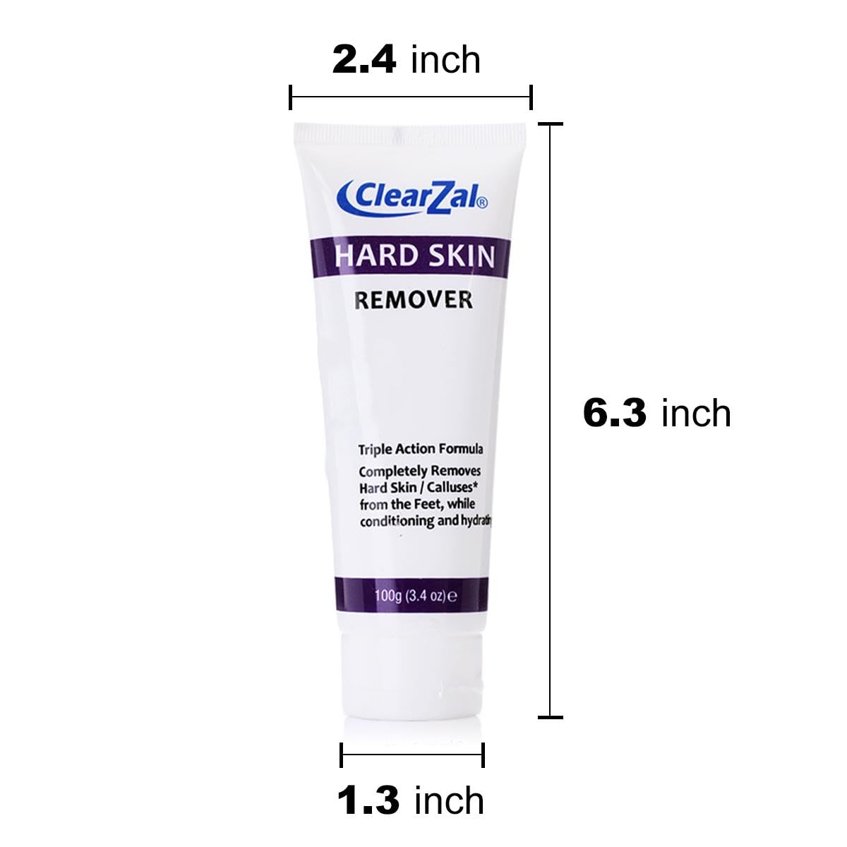 Clearzal in bathroom setting suggesting daily foot care routine