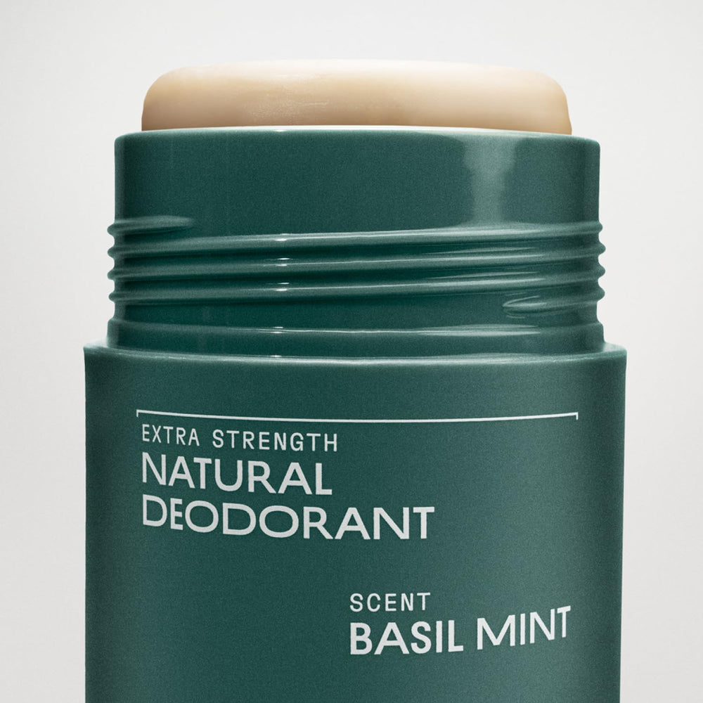 Cleo + Coco balm on bathroom shelf styled for lifestyle use showing everyday freshness benefit