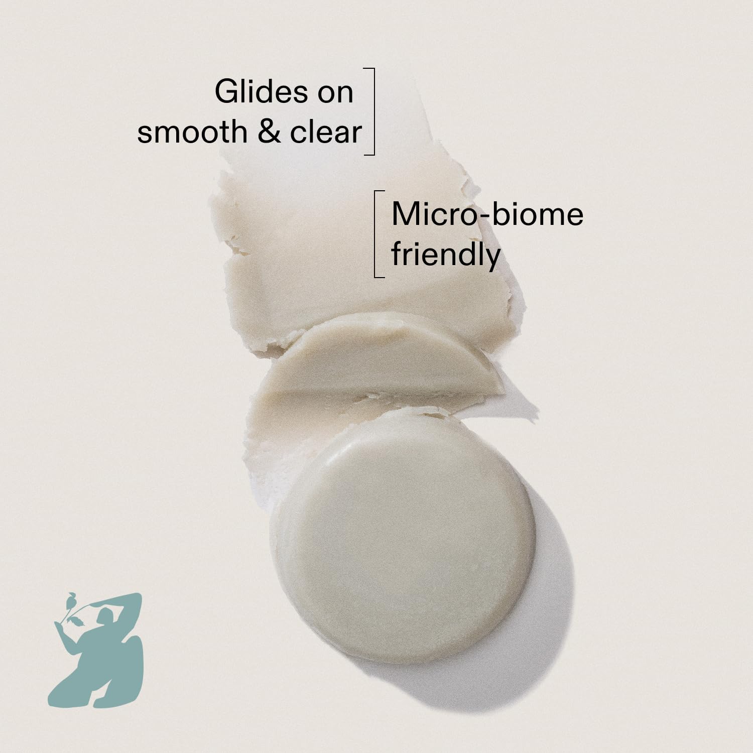 Cleo + Coco stick in hand for size comparison showing travel-friendly convenience benefit