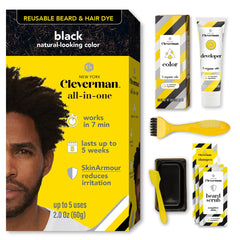 CLEVERMAN front packaging showing Black 1.0 kit and benefits