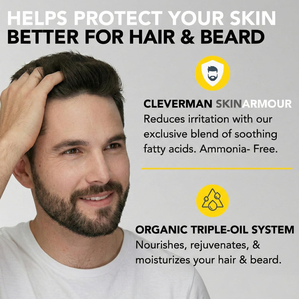 Cleverman lifestyle bathroom scene showing simple morning routine and time-saving benefit