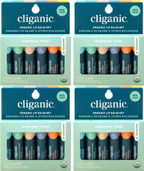Cliganic front packaging showing 24-count set and organic benefit