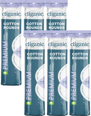 Cliganic front packaging showing 600-count pads and bulk savings benefit
