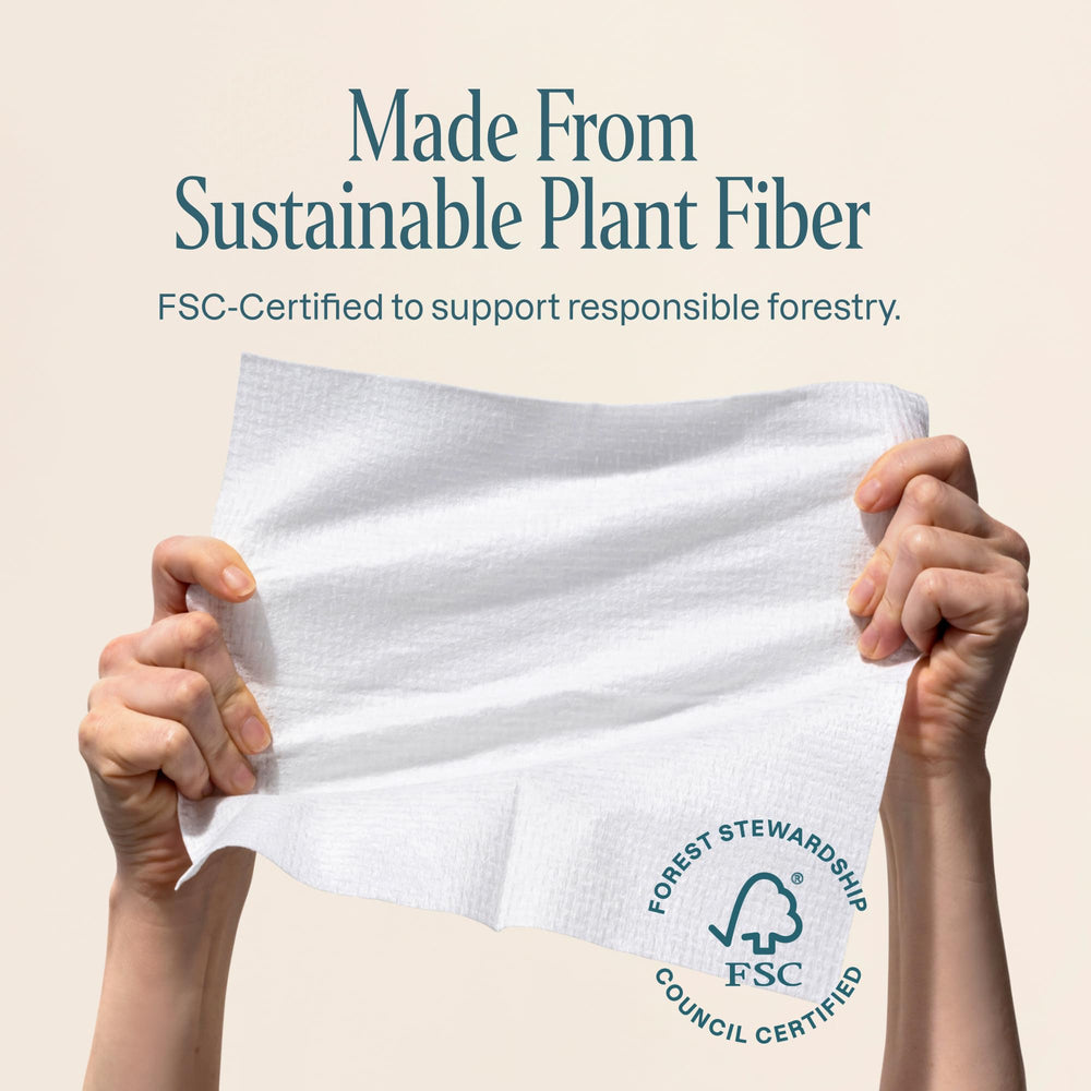 Cliganic removing mascara with wipe for easier makeup removal
