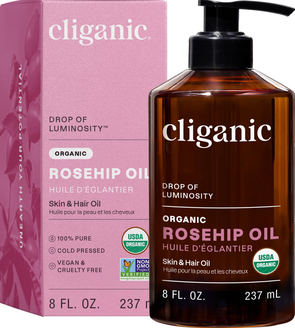 Cliganic front packaging showing bottle and label for quick identification and trust
