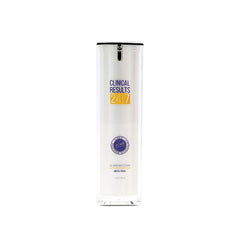 Clinical Results 24|7 front packaging showing compact 1 oz bottle and label benefits