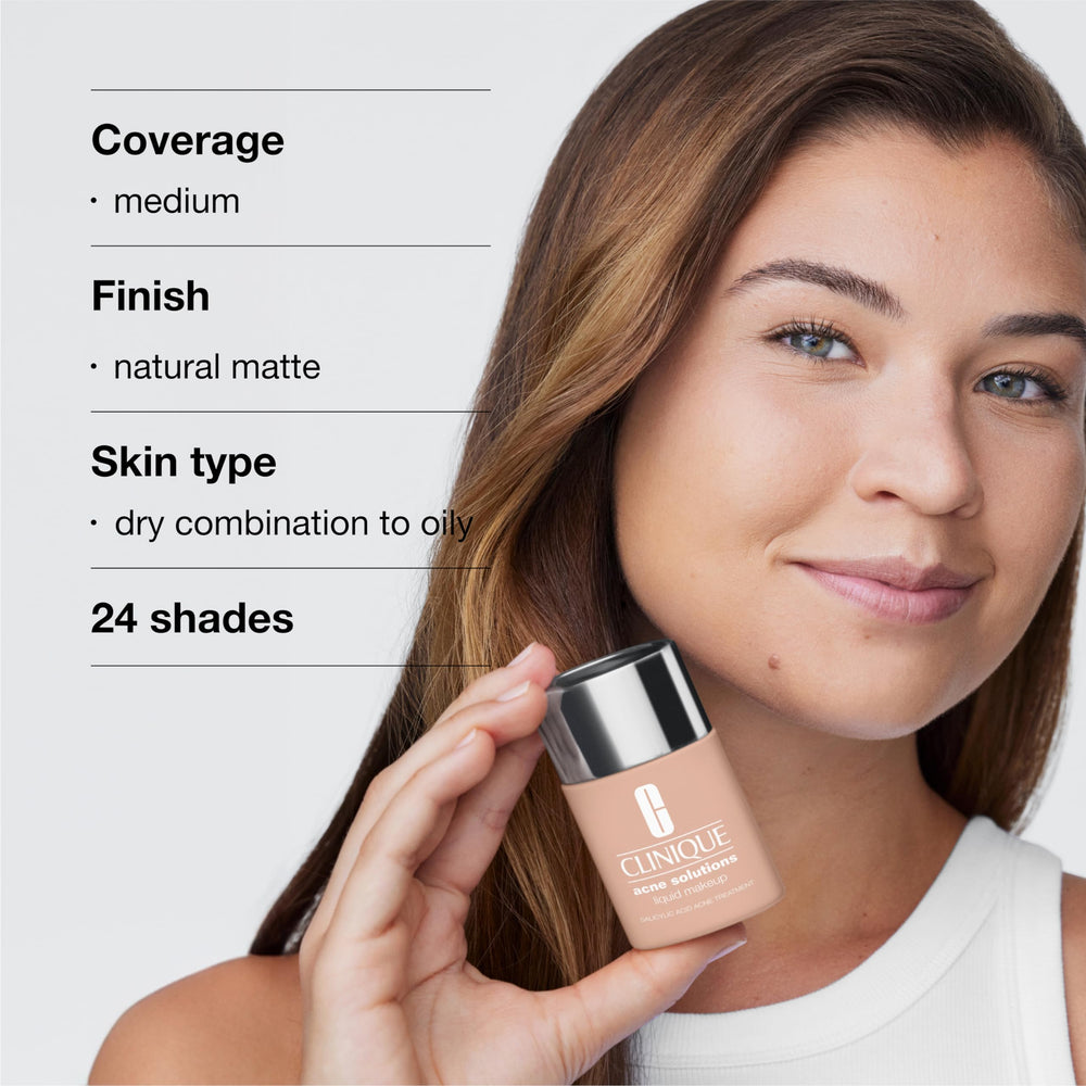 Clinique Linen shade bottle displayed to highlight true-to-tone match
