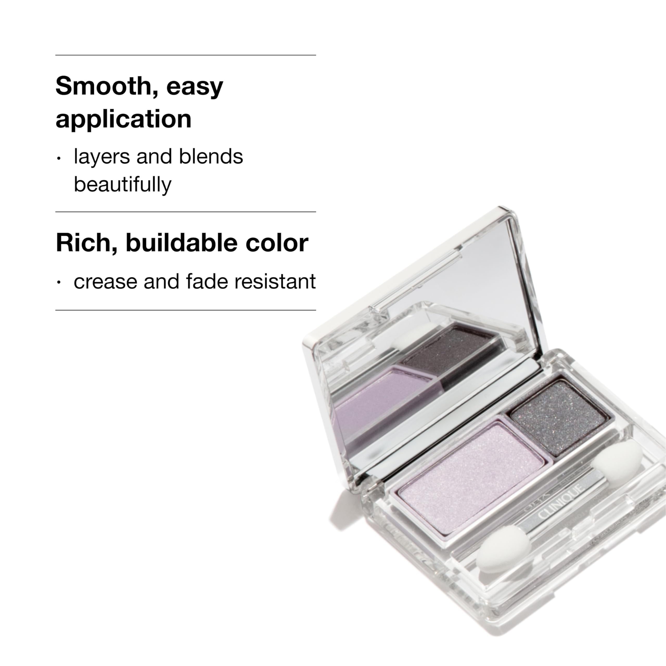 Clinique dual-ended applicator detail for quick precise application
