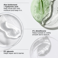 Clinique pump detail highlighting easy dispensing and hygienic application benefit
