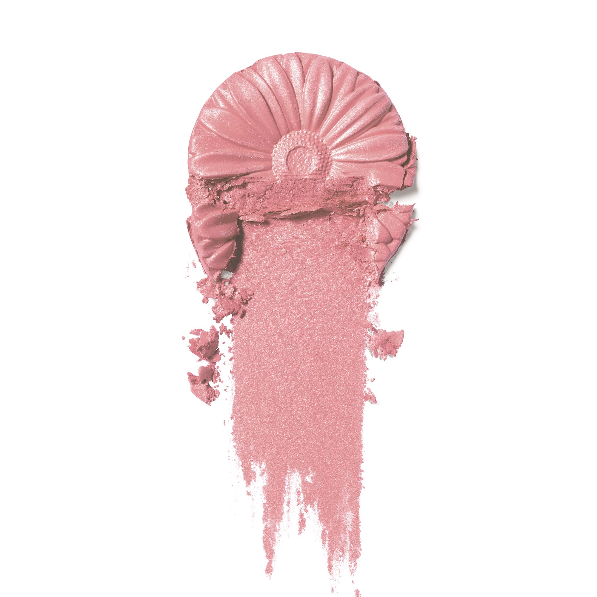 Close-up of Clinique Cheek Pop powder texture showing silky finish for smooth blending
