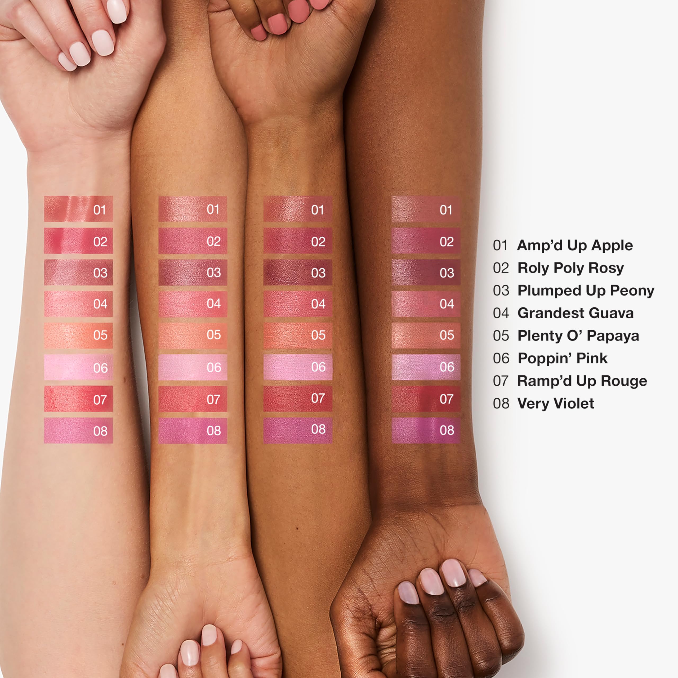 Clinique blending with fingers to show easy smoothing and quick skin-like finish benefit