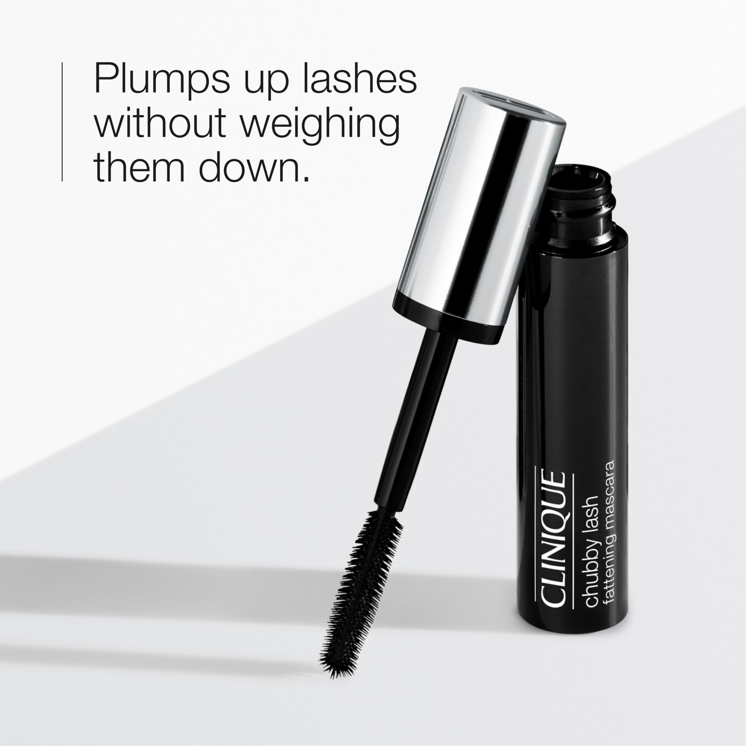 Clinique mascara swatch showing rich buildable pigment and smooth texture
