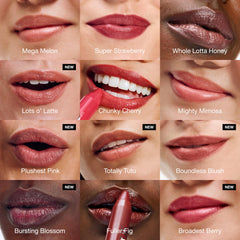 Clinique Chubby Stick held in hand to show size and travel-friendly convenience