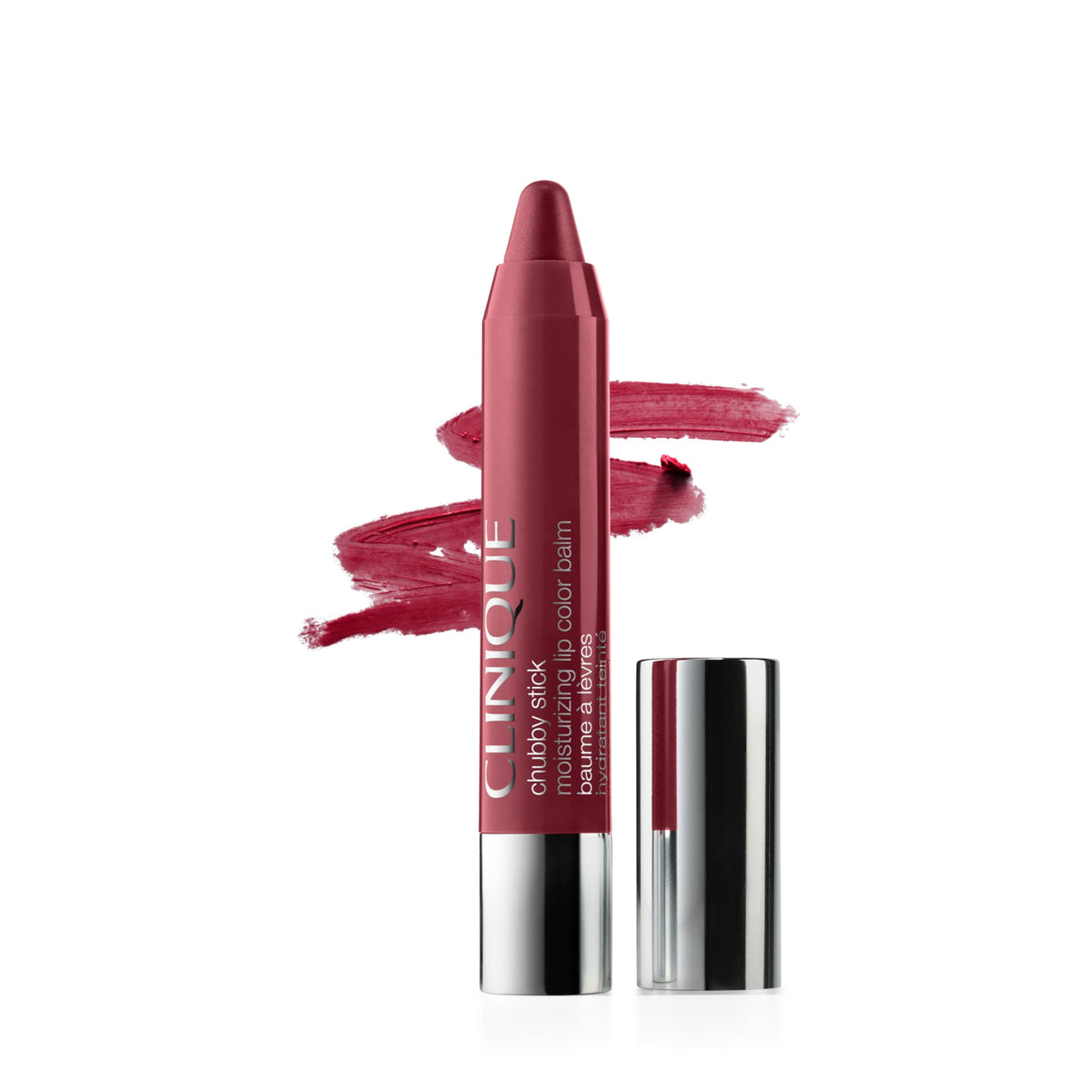 Clinique Chubby Stick front packaging showing shade and compact design