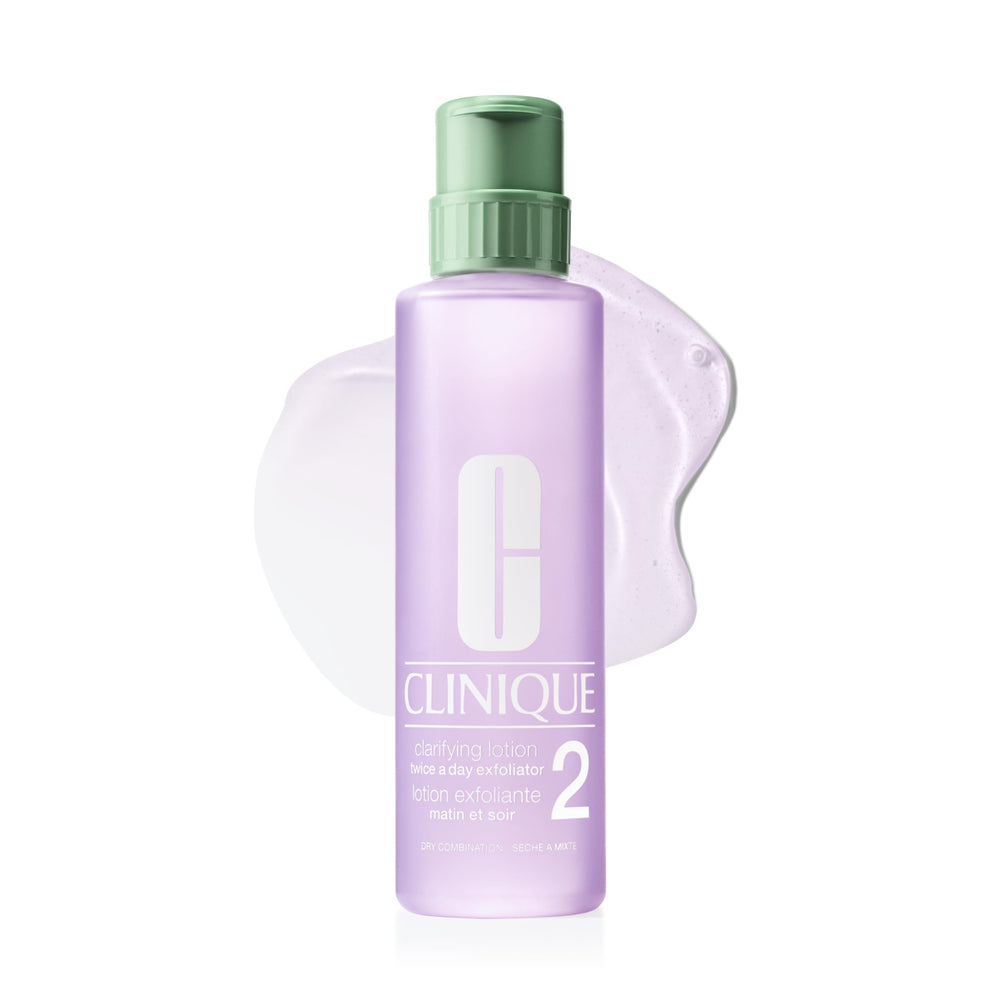 Clinique Clarifying Lotion 2 front packaging showing label and size benefit