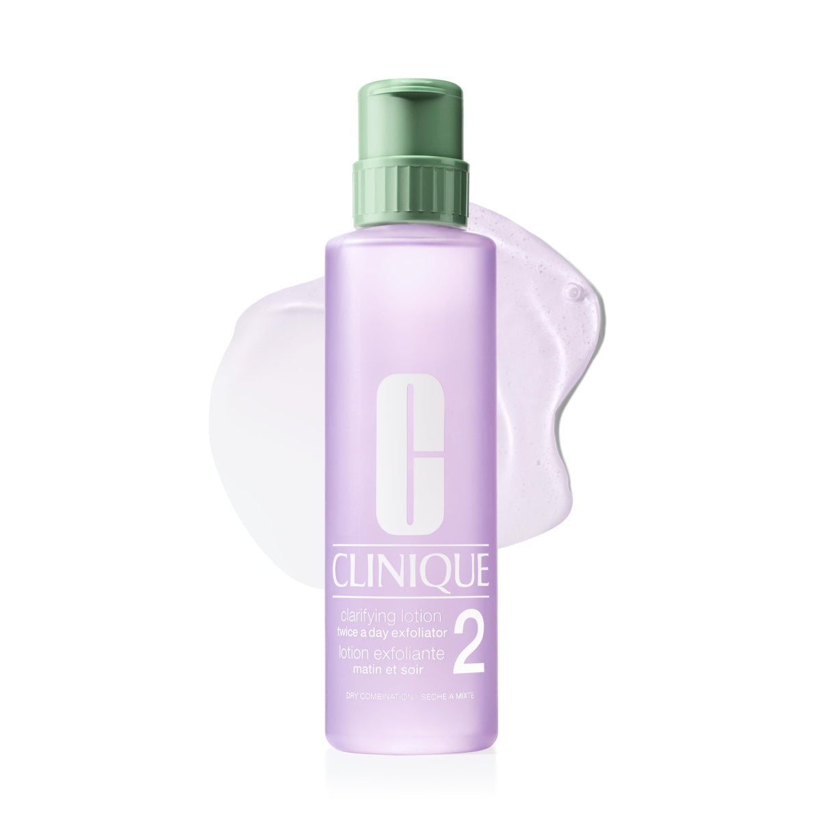 Clinique Clarifying Lotion 2 front packaging showing label and size benefit
