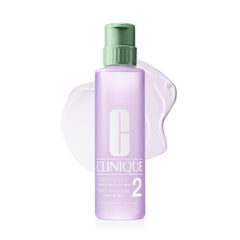 Clinique Clarifying Lotion 2 front packaging showing label and size benefit