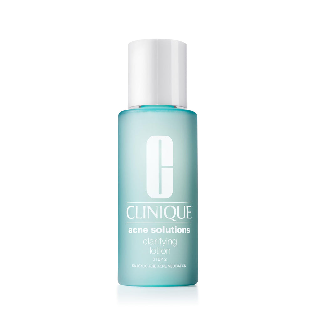Clinique Clarifying Lotion front bottle showing packaging and brand benefit