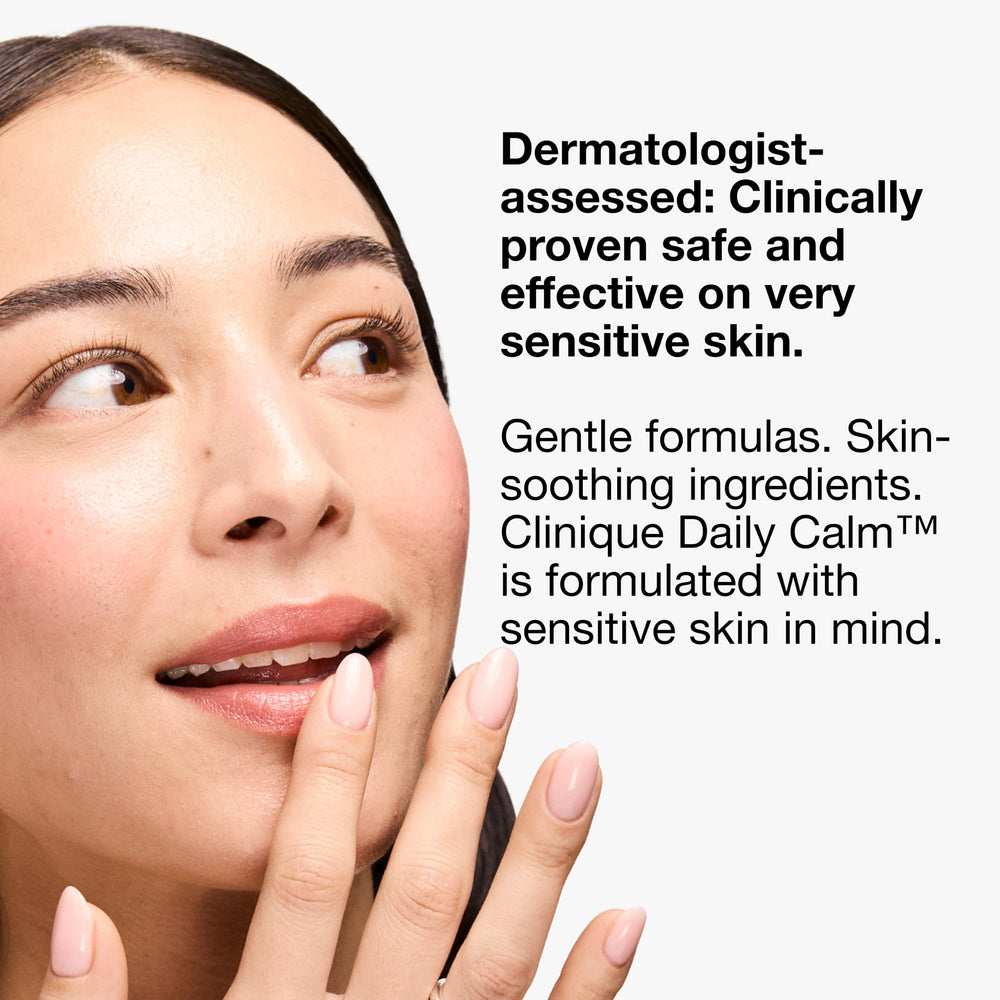 Clinique in bathroom setting suggesting daily skincare routine use