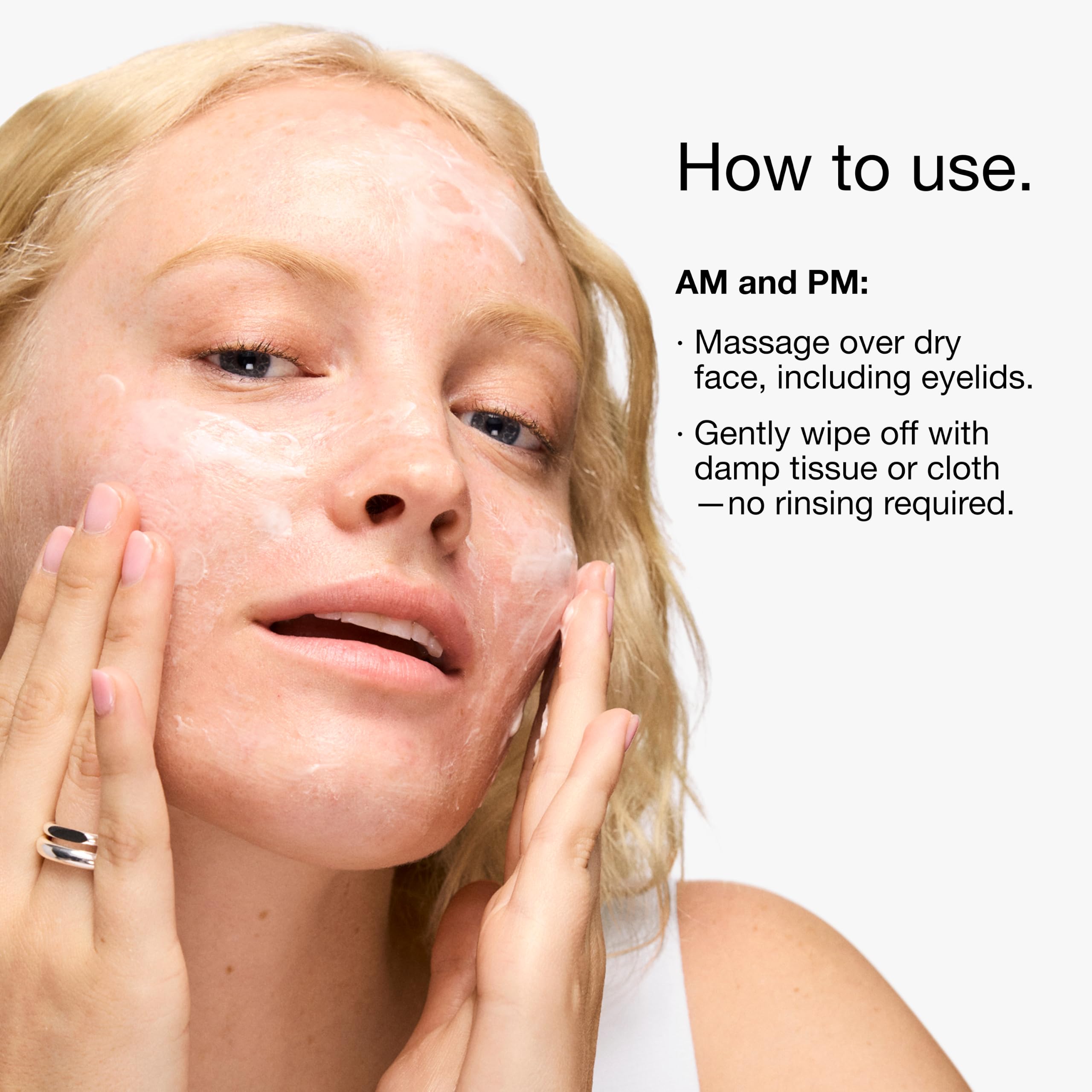 Clinique with hyaluronic and glycerin visual showing hydration boost