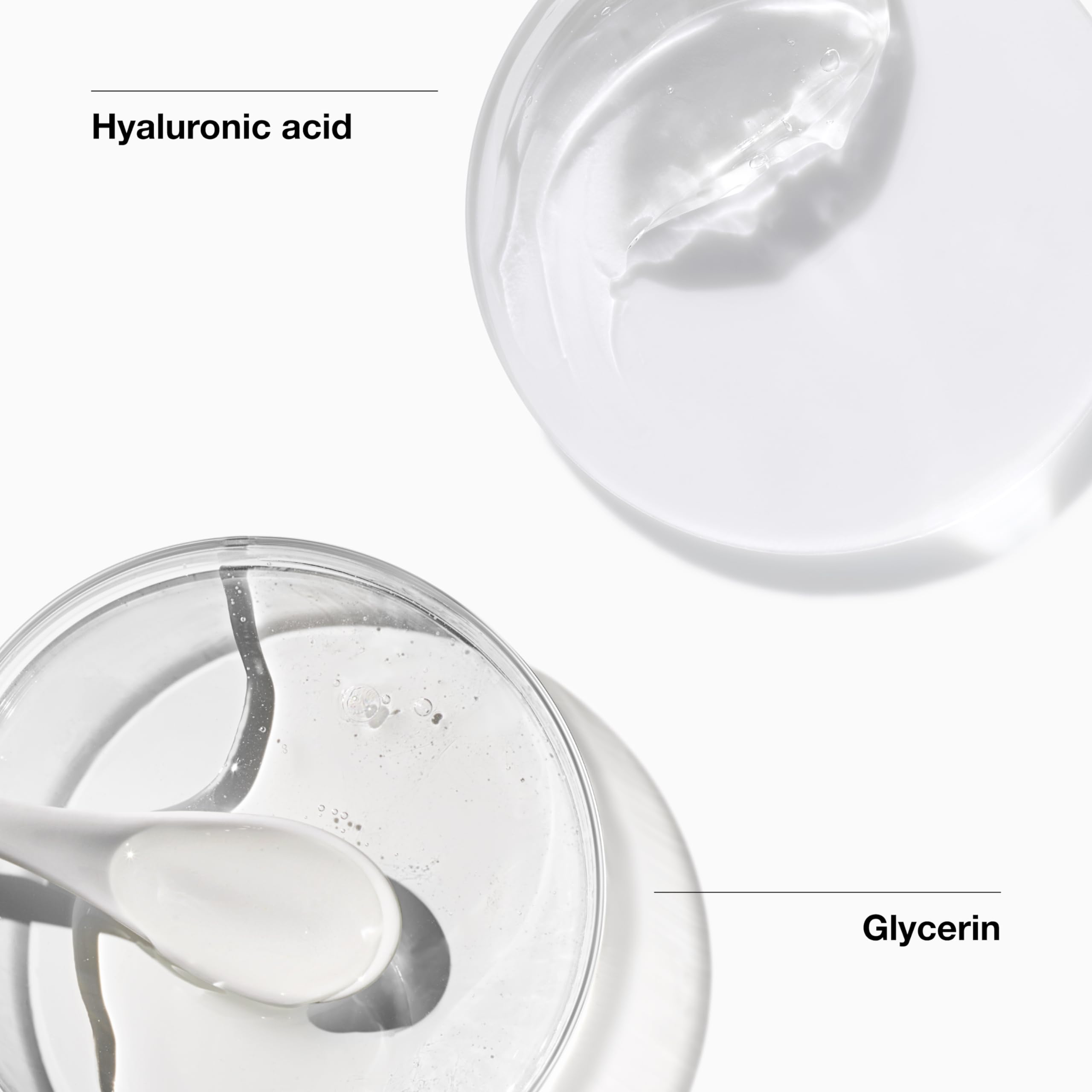 Clinique Deep Comfort applied on hand illustrating quick absorption and immediate softness