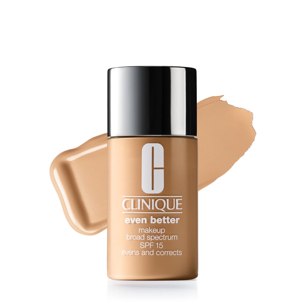 Clinique front bottle showing packaging and shade identification for easy selection