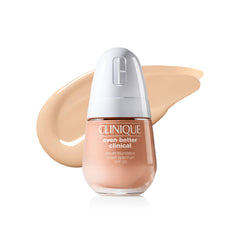 Clinique front bottle ivory shade showing shade and matte benefit