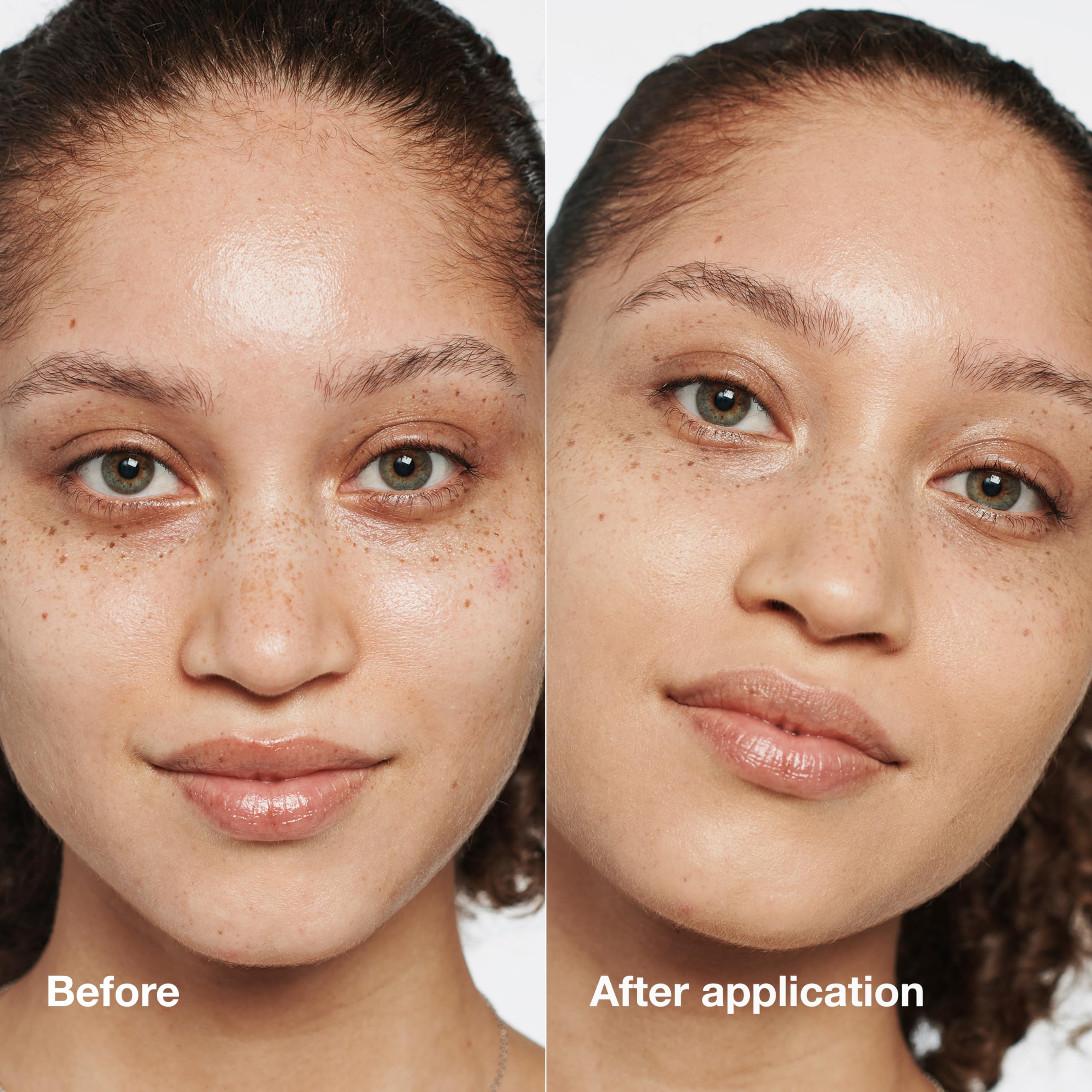 Clinique creamy texture closeup highlighting smooth blendability and hydrating finish benefit