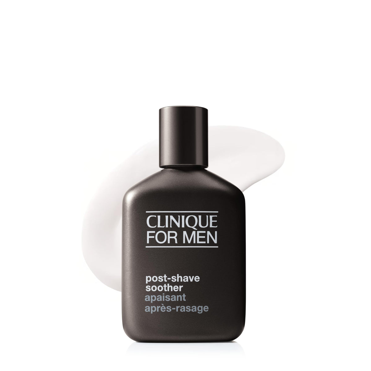 Clinique front packaging showing bottle and brand for easy identification and confidence