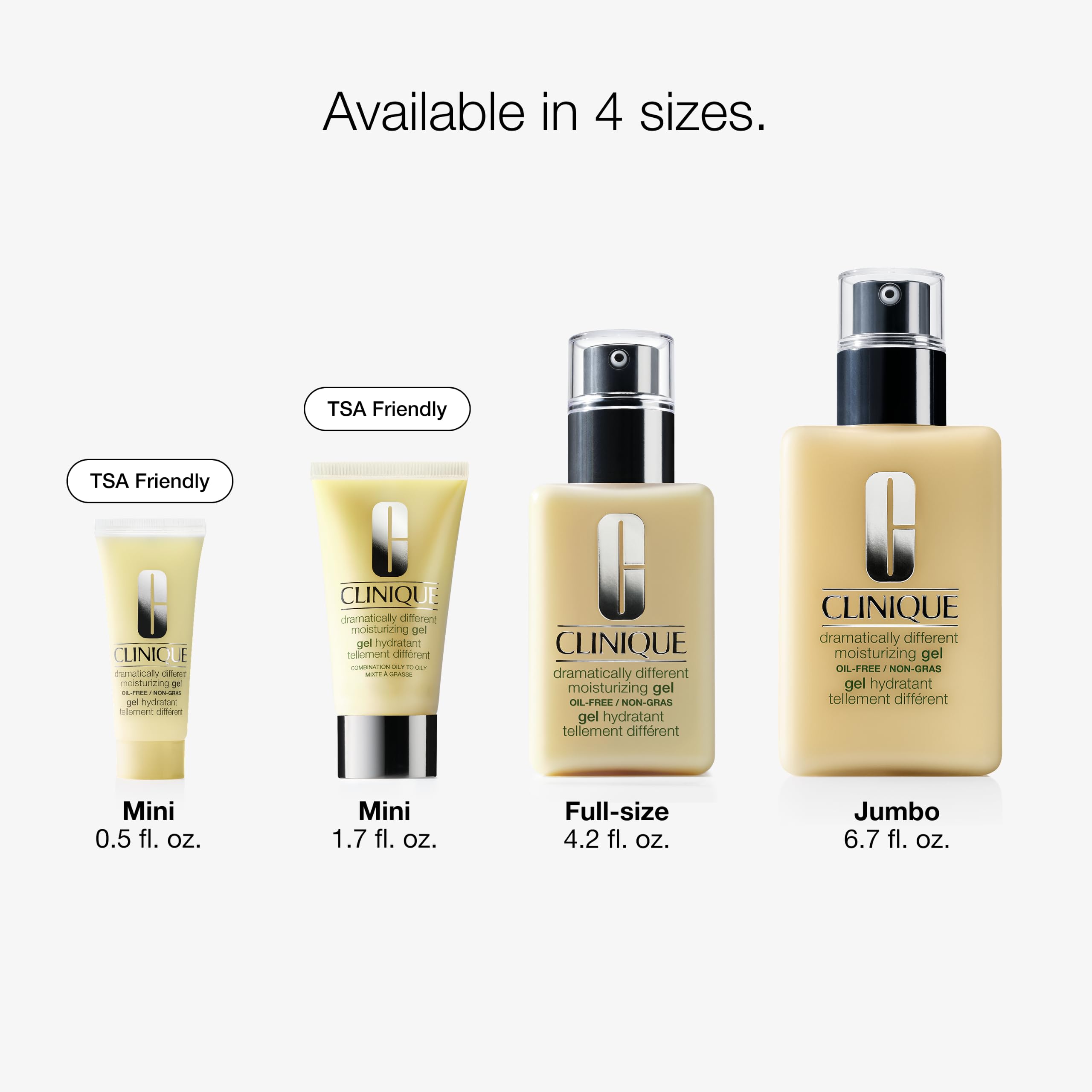 Clinique gel absorbed into skin demonstrating non-greasy finish