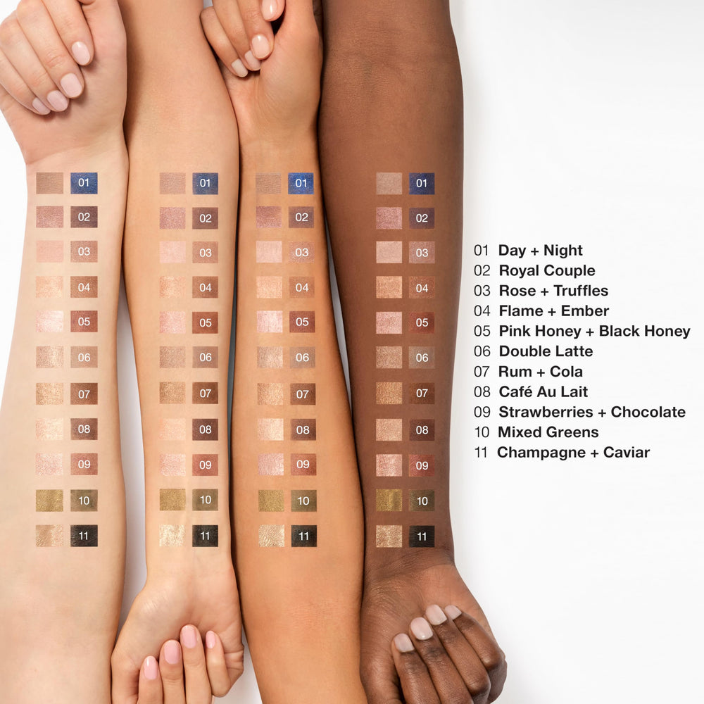 Clinique creamy shadow swatch showing smooth coverage and blendability