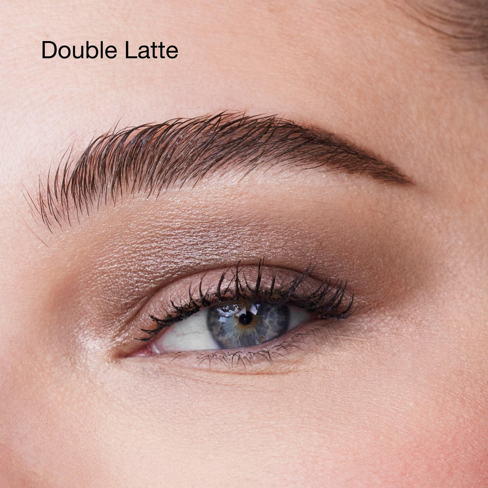 Clinique product applied on an eyelid demonstrating crease-resistant wear