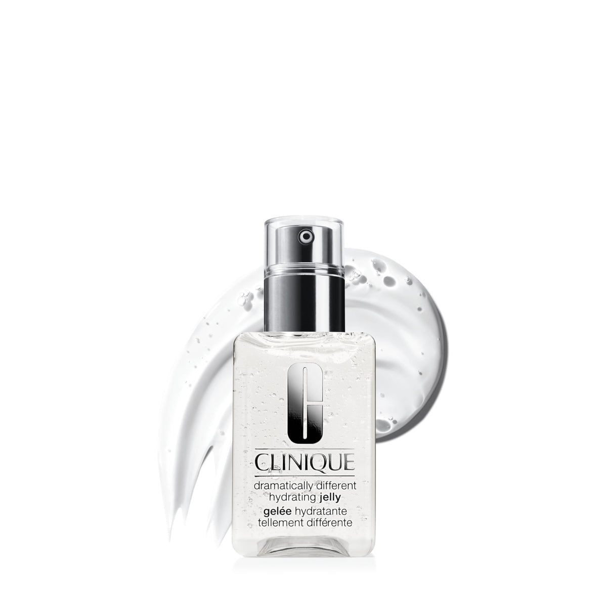 Clinique hydrating jelly front jar showing clean packaging and quick absorption benefit