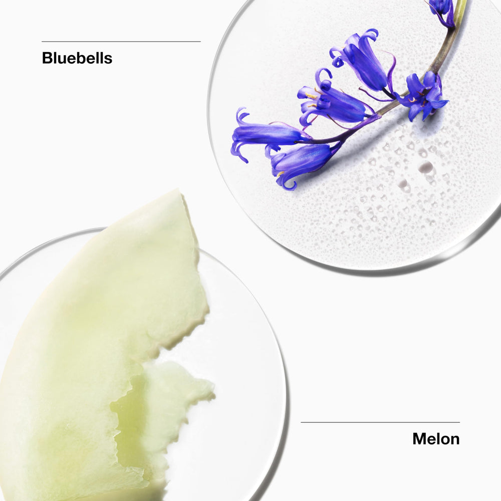Clinique Indigo Mist spray action illustrating easy mist application for refreshment