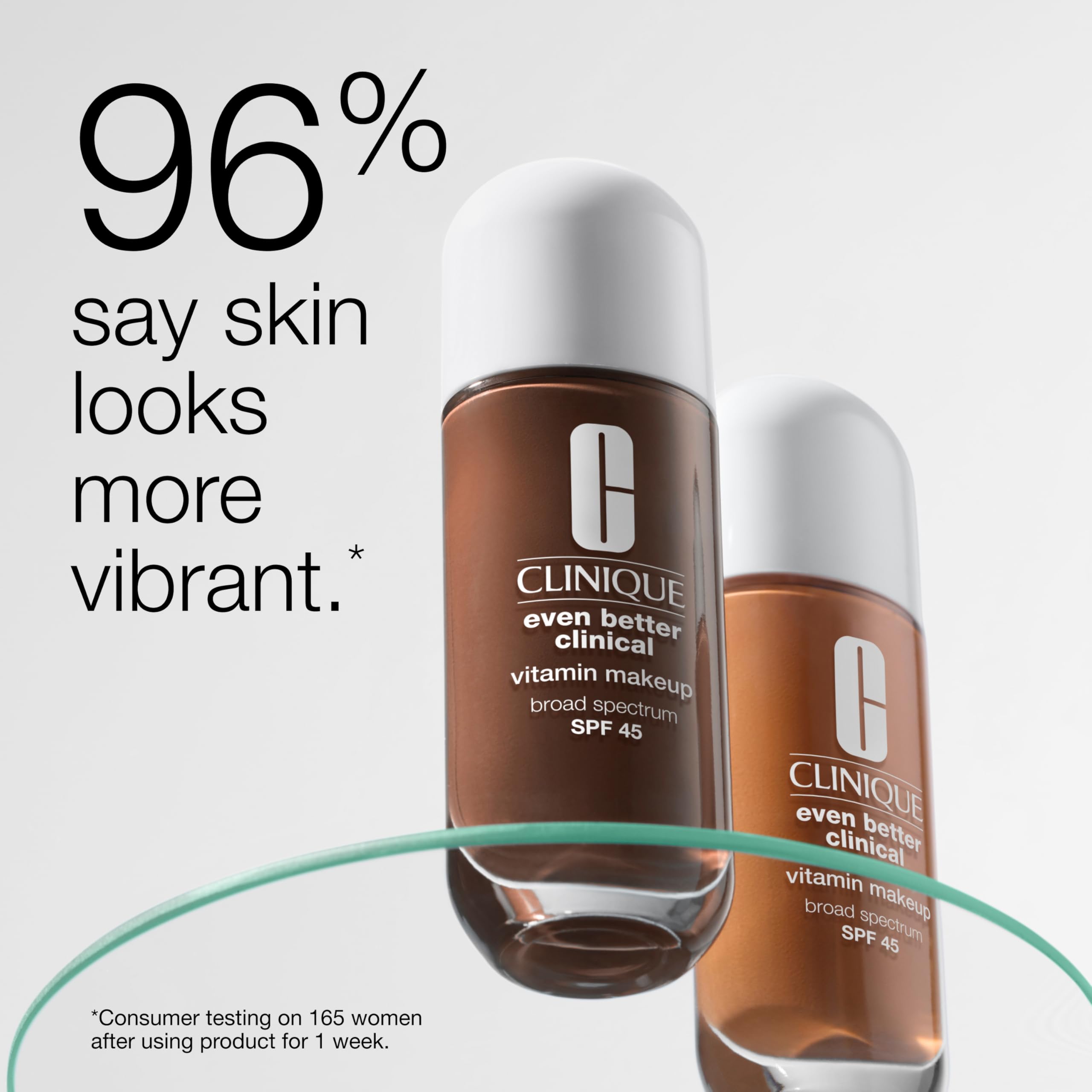 Clinique label with vitamins listing antioxidant and brightening benefit