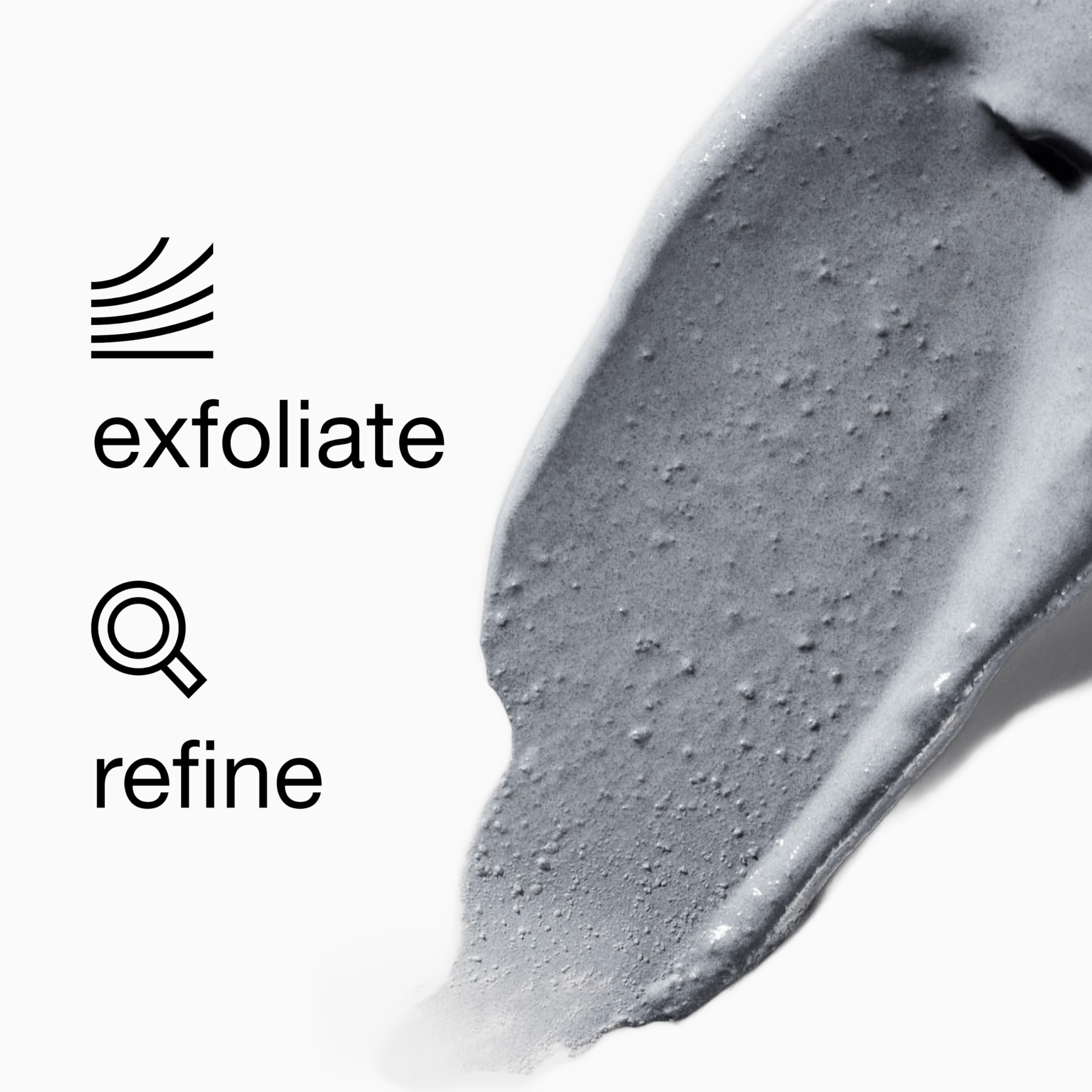 Clinique label close-up listing bamboo charcoal and kaolin clay benefits