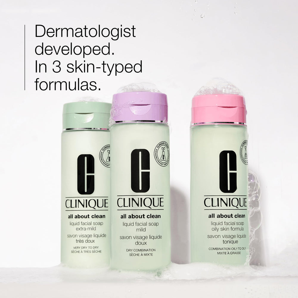 Clinique travel kit arrangement showing portability for routines on the go