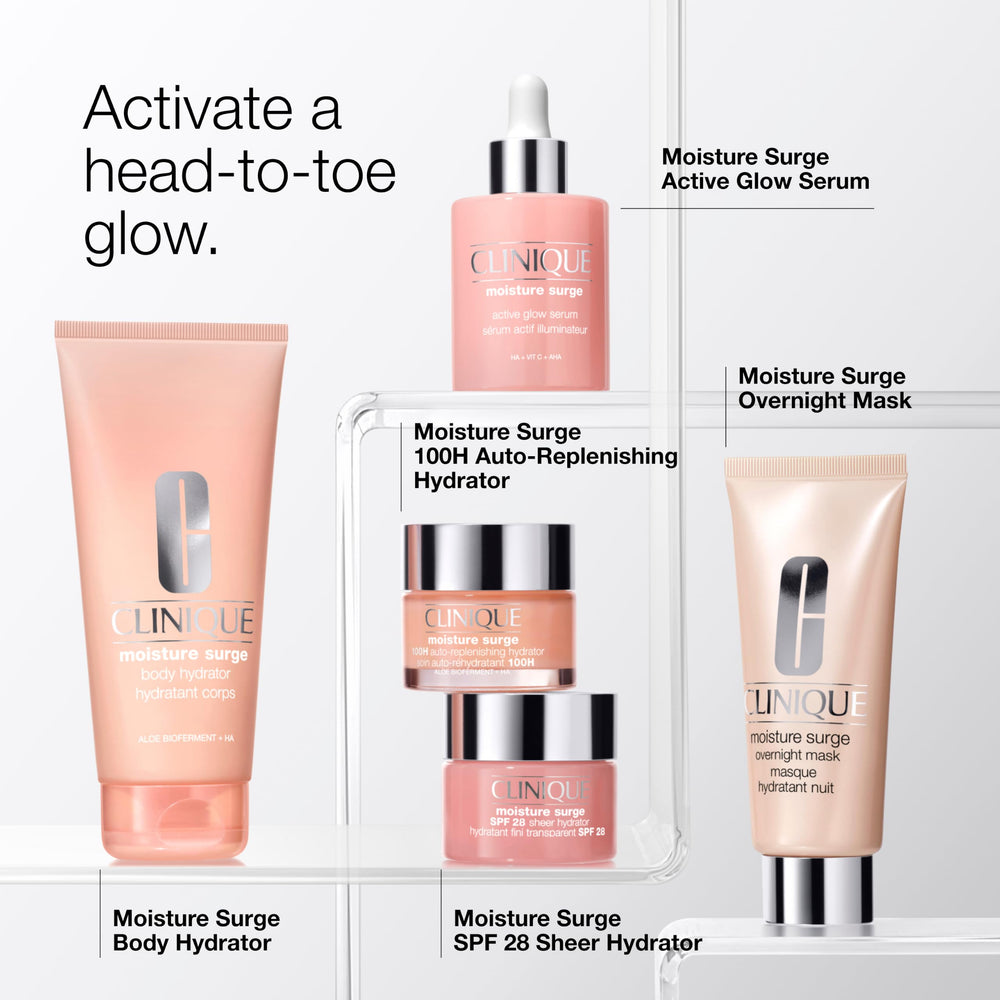 Clinique Moisture Surge 3.4 fl oz jar isolated product shot for purchase clarity