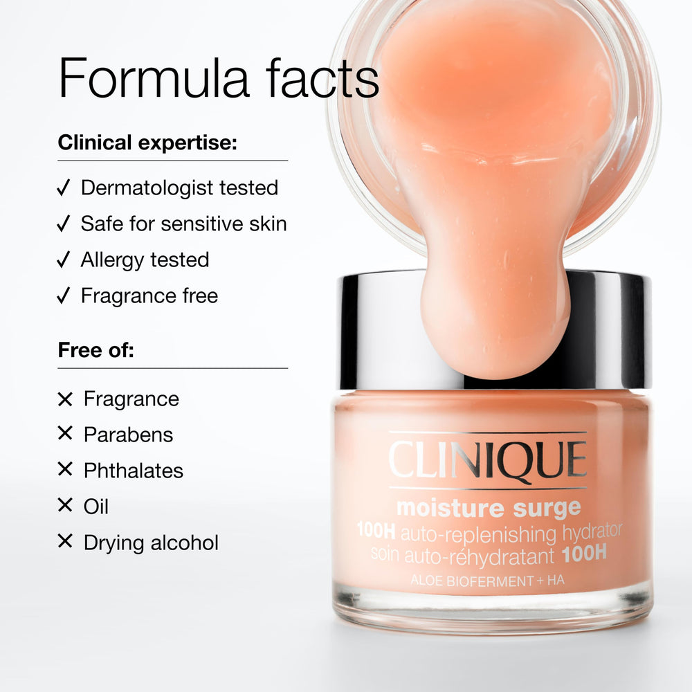 Clinique mini bottle on bath counter styled for everyday bathroom routine