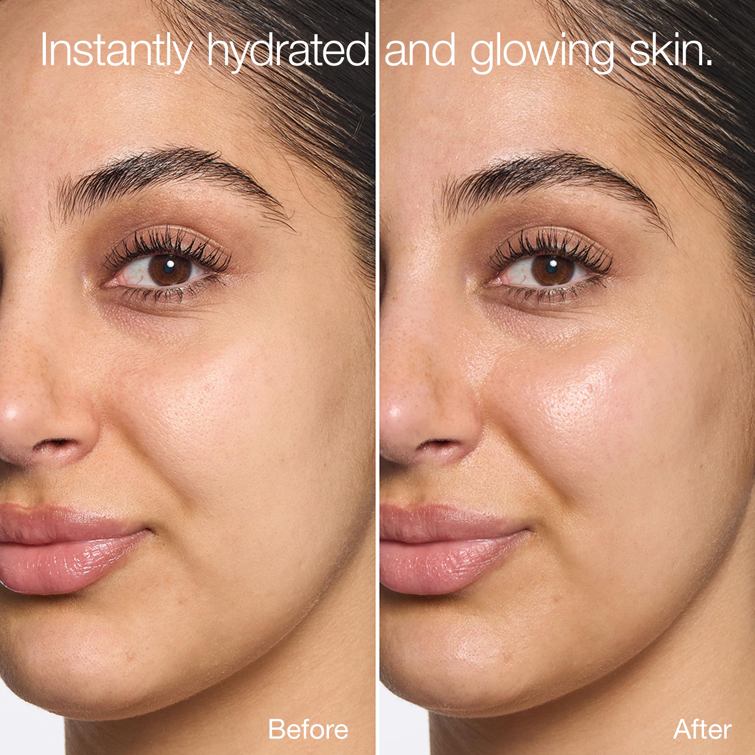 Clinique label closeup with ingredient callouts and dermatologist tested benefit