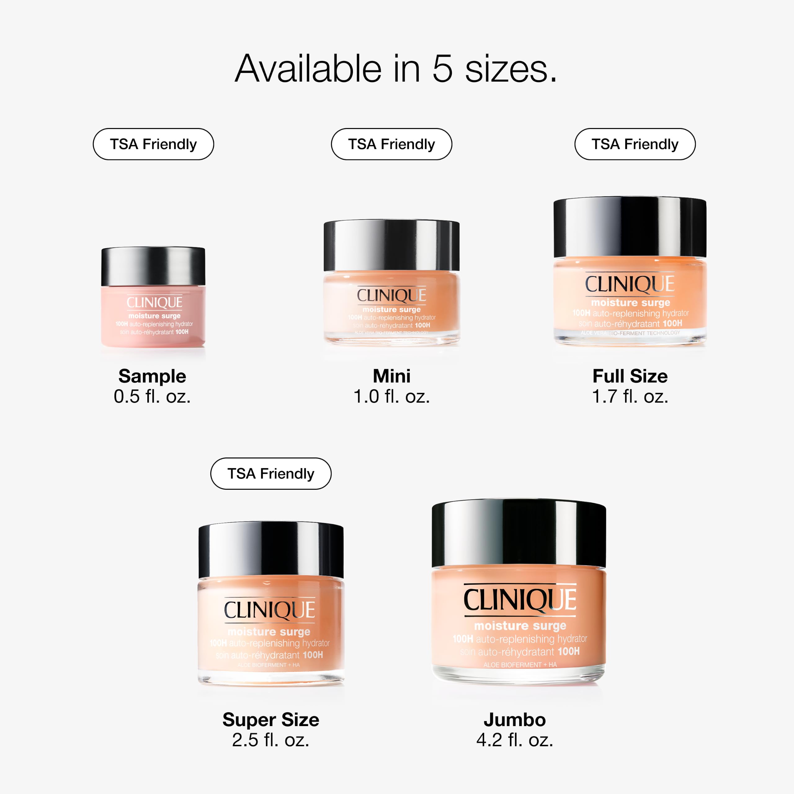 Clinique with aloe leaves representing aloe bioferment soothing and hydration support